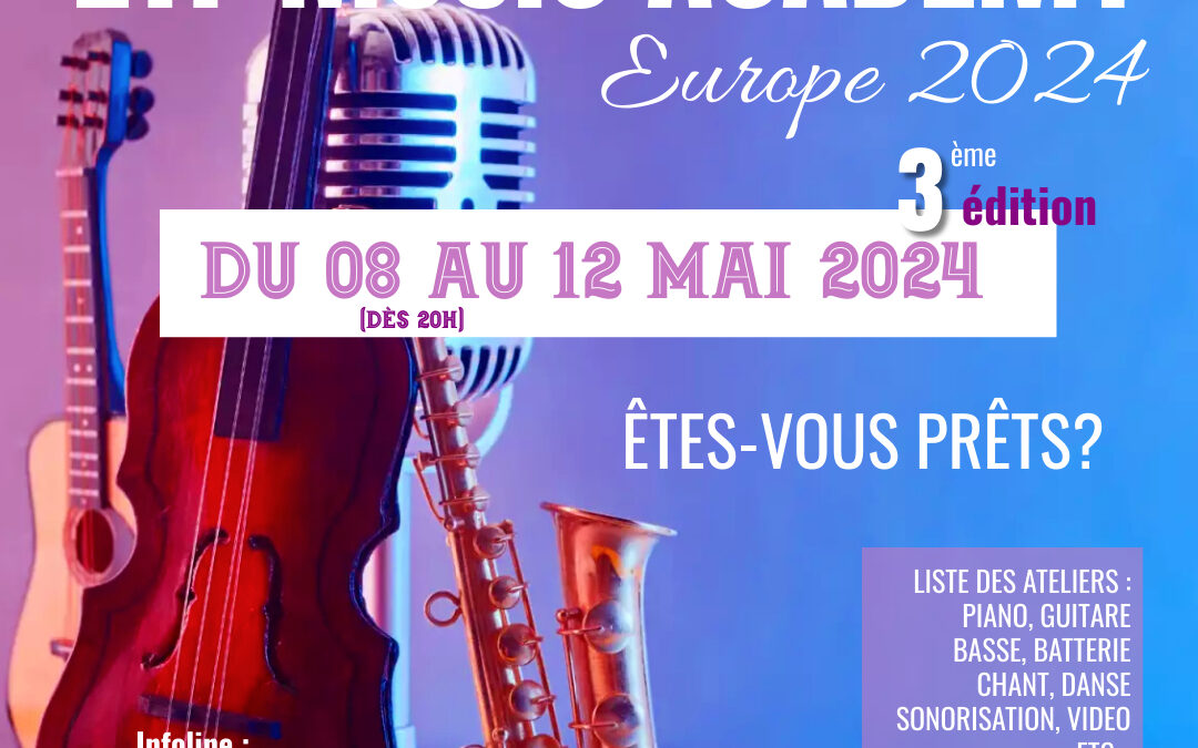 Bande annonce ZTF Music Academy Europe 2024